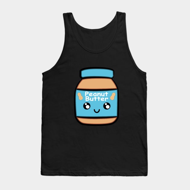 Peanut Butter PAA Power Tank Top by paastreaming